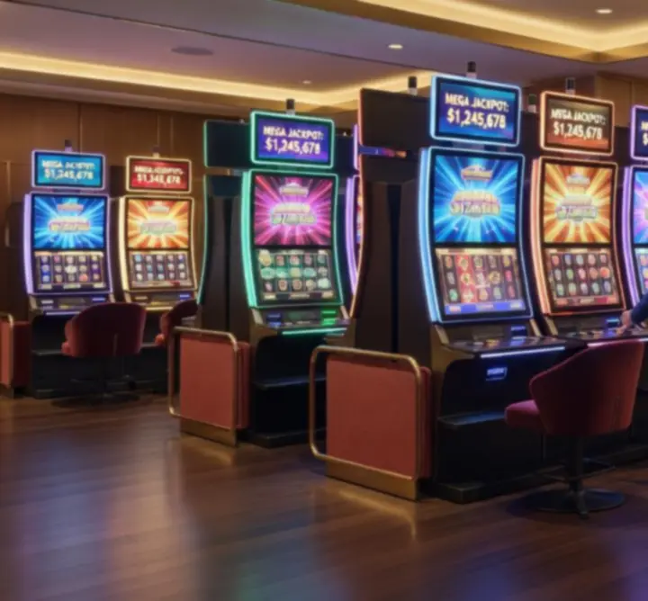 Nowoczesna strefa automatów do gier w Hotelu Fun Zone