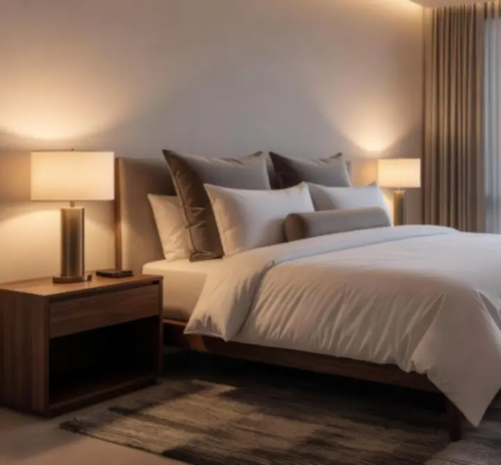Nowoczesny pokój hotelowy klasy premium w Hotelu Fun Zone